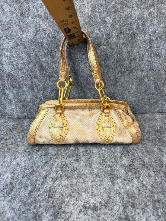 Cole Haan Handbags - Cole Haan Small Shoulder W/Chain Trinity Python Print Handbag